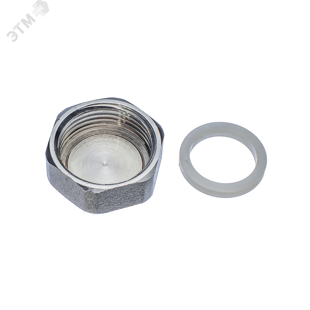 Изображение товара Хромированная заглушка для коллектора 1 1/4' ВР от FAR