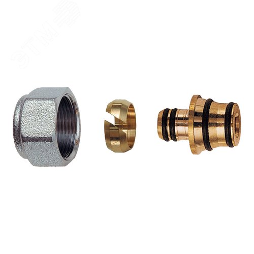 Изображение товара Концовка для м/п труб, 16х2, с накидной гайкой М24х19 FAR (шт)