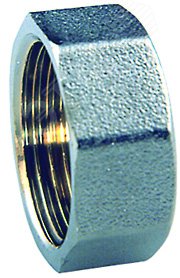 Изображение товара Заглушка для коллектора 3/4', ВР, хромированная (шт)