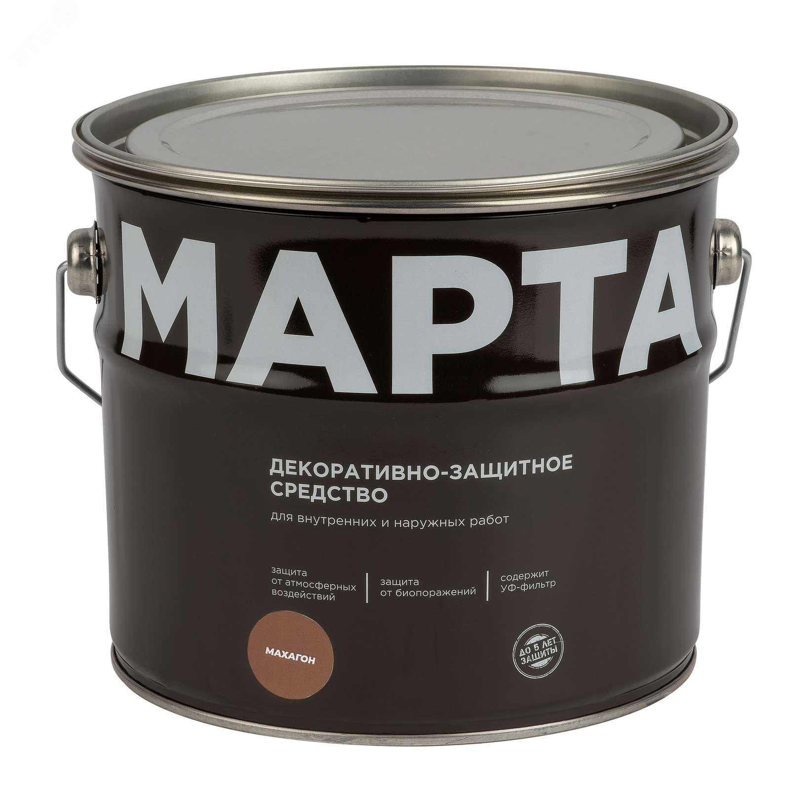 Изображение товара Декоративно-защитное средство для дерева махагон 2,7л - защита и декор