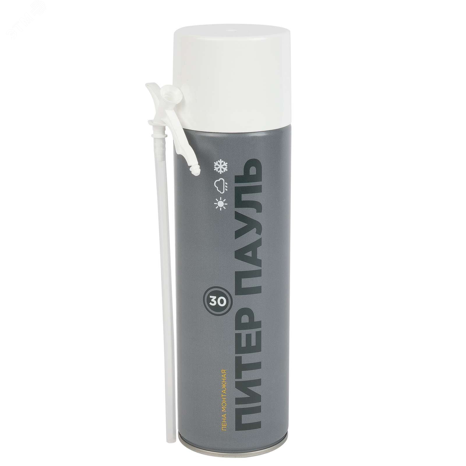 Изображение товара Пена монтажная бытовая всесезонная Питер Пауль 30, 460гр (шт) Изображение товара Пена монтажная бытовая всесезонная Питер Пауль 30, 460гр (шт)