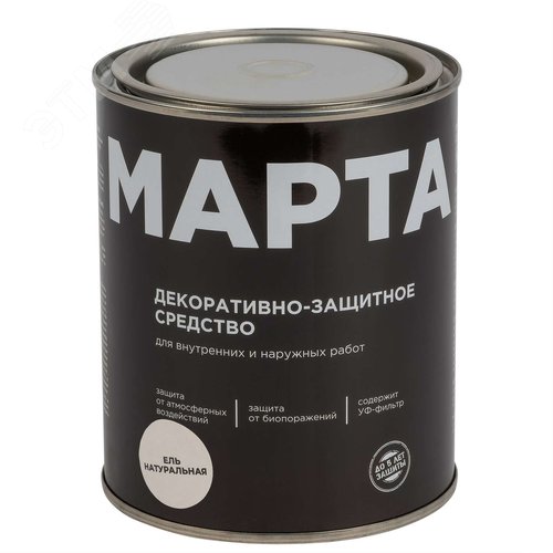 Изображение товара Декоративно-защитное средство для дерева ель натуральная 0,75л (шт)
