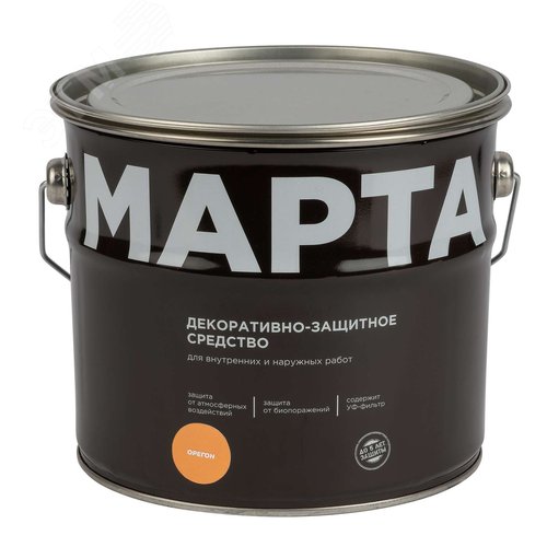 Изображение товара Декоративно-защитное средство для дерева орегон 2,7л (шт)