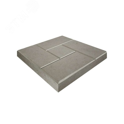 Изображение товара Плитка тротуарная Кирпичик/Калифорния, 300х300х30мм серый (шт)