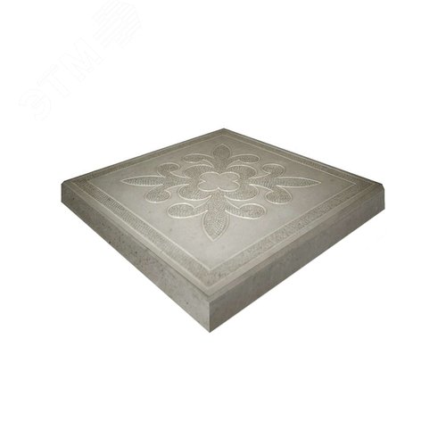 Изображение товара Плитка тротуарная Краковская, 300x300x30мм серая (шт)