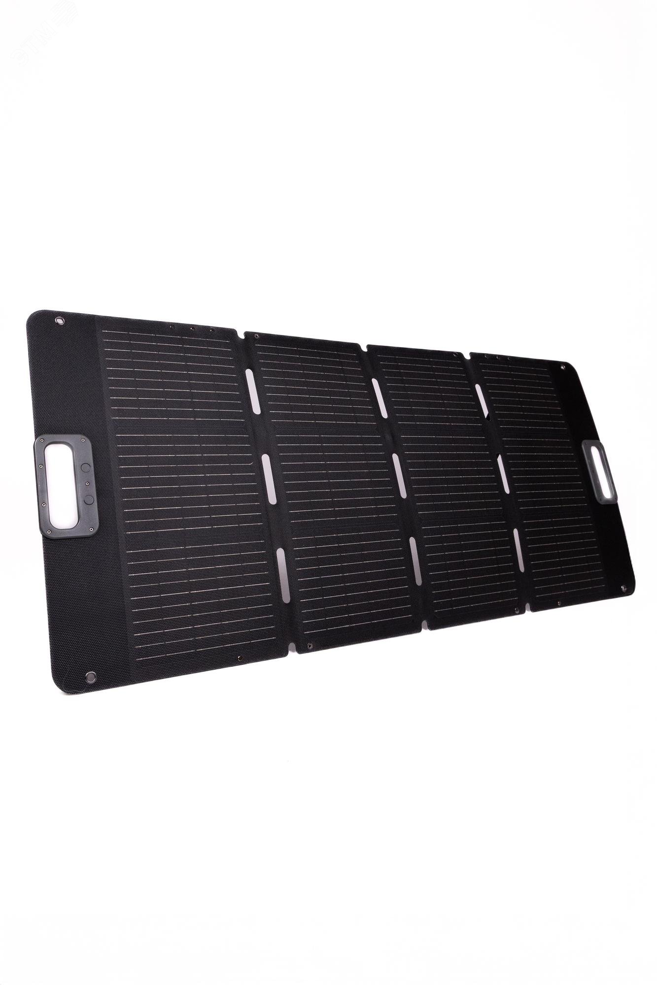 Изображение товара Портативная солнечная панель PSP100 100 Вт складная для зарядки устройств