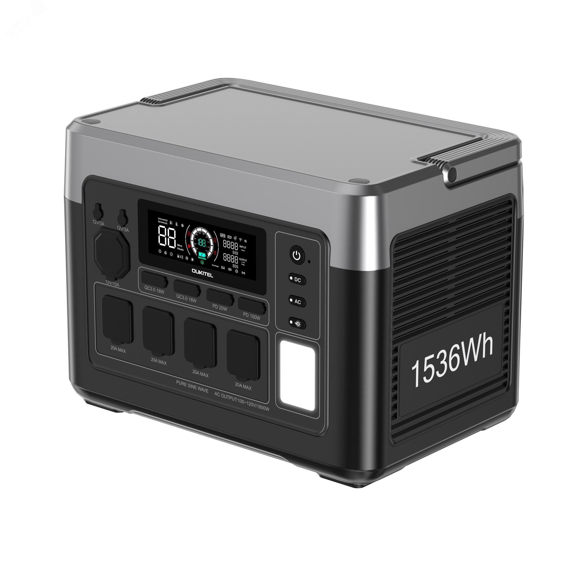 Изображение товара Портативная электростанция LTE PPS1800-1.536 (шт)