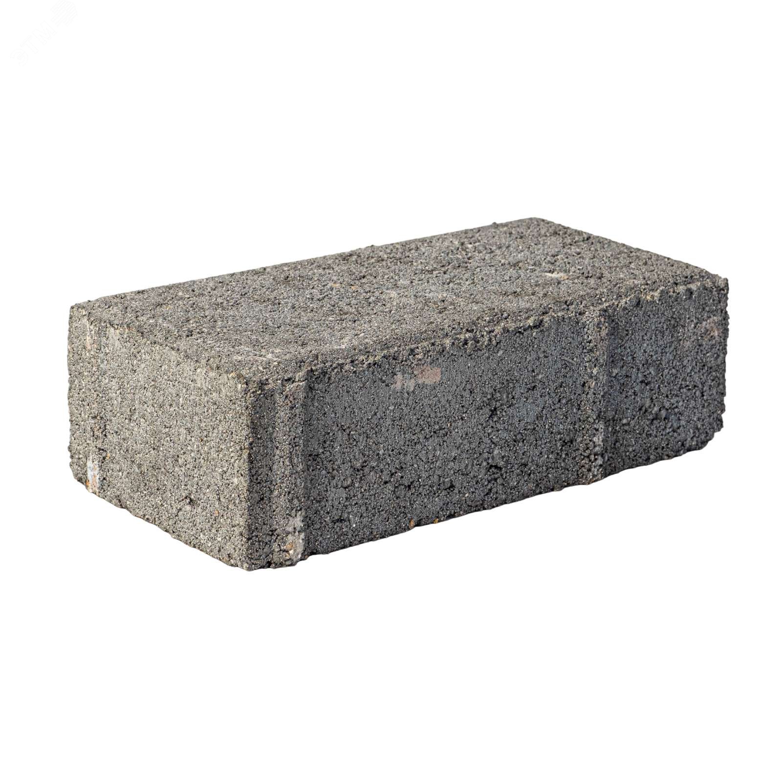 Изображение товара Брусчатка Кирпичик 200x100x60мм серый (шт)