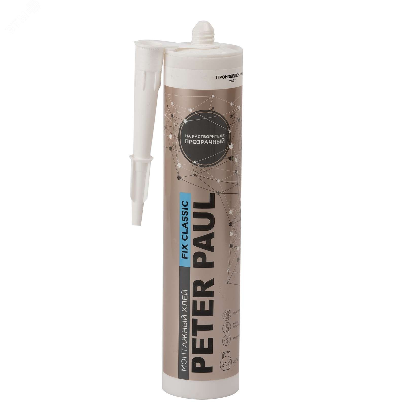 Изображение товара Клей монтажный каучуковый универсальный Fix Classic прозрачный 300мл