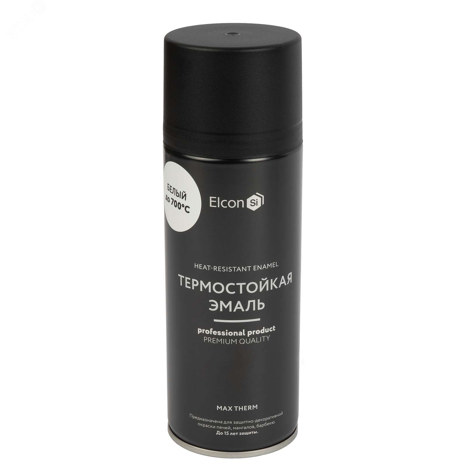 Изображение товара Эмаль аэрозольная термостойкая белая до +700°С 0,52л