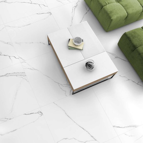 Изображение товара Керамогранит Marmo 600х600х9,5 мм, белый матовый (упак)