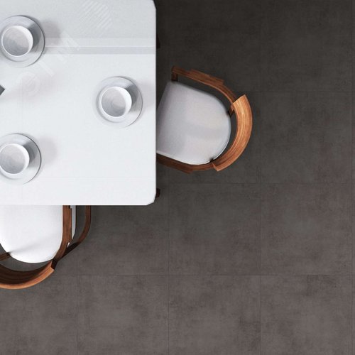 Изображение товара Керамогранит Stardust 600х600х9,5 мм, темно-серый матовый (упак)