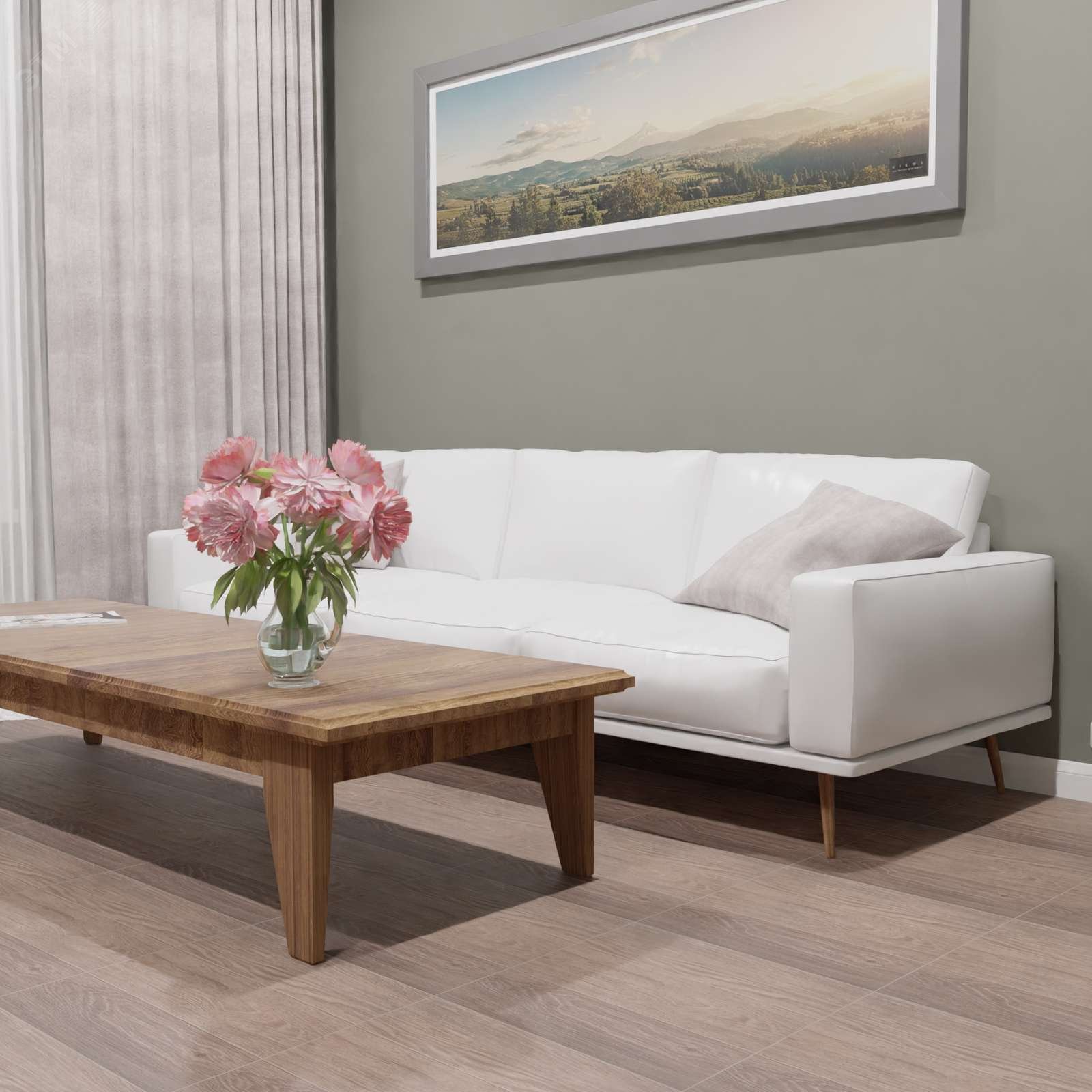 Изображение товара Керамогранит Арагон 450х450мм коричневый для внутренней и наружной отделки