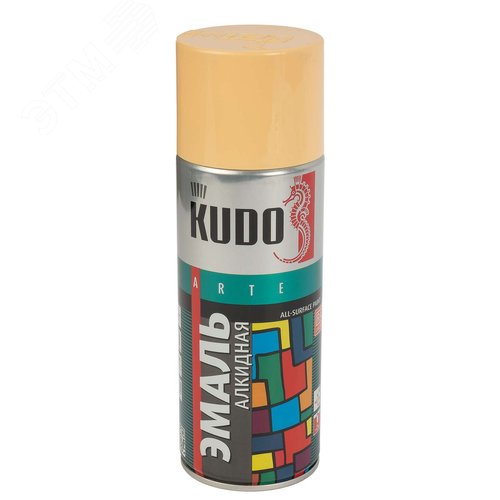 Изображение товара Эмаль аэрозольная бежевая (1009), 0,52л (шт)