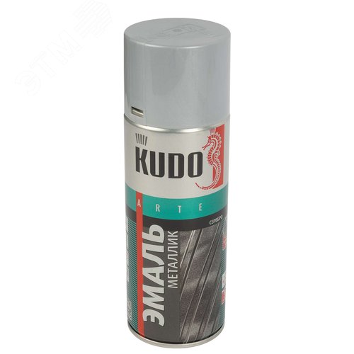 Изображение товара Эмаль аэрозольная акриловая серебро (1026), 0,52л (шт)