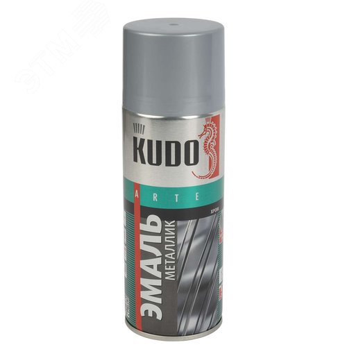 Изображение товара Эмаль аэрозольная акриловая хром (1027), 0,52л (шт)