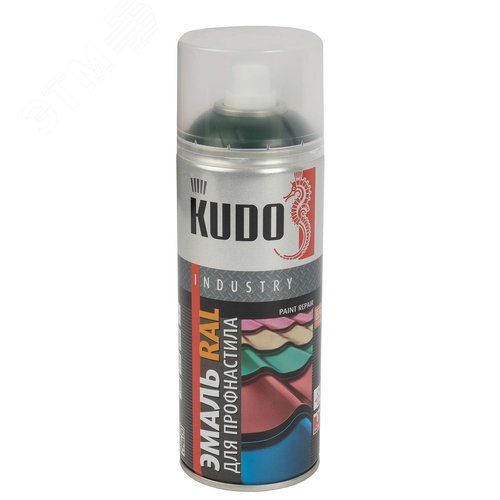 Изображение товара Эмаль аэрозольная для профнастила зеленый мох (RAL 6005) 0,52л (шт)