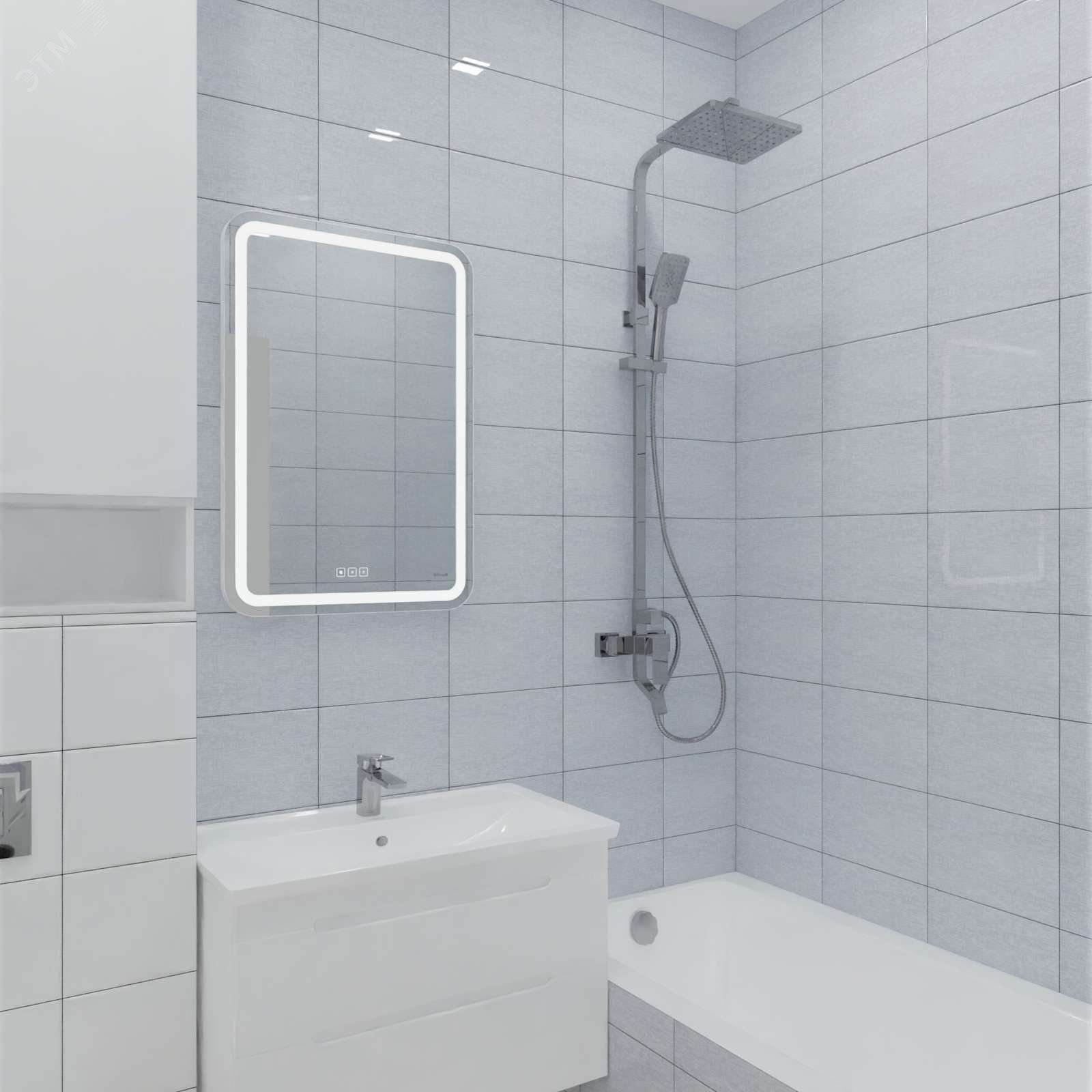 Изображение товара Облицовочная керамическая плитка Юнона 200х300 мм серый