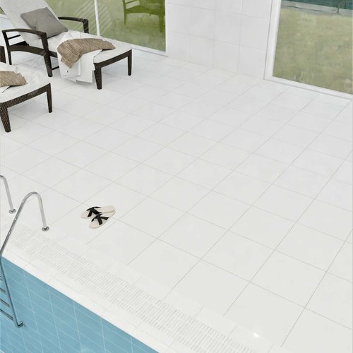 Изображение товара Керамогранит Моноколор 400х400х8мм, белый (упак)