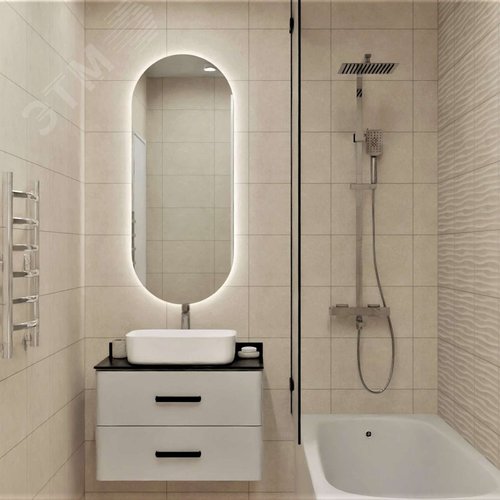 Изображение товара Плитка облицовочная Эфа верх 01 250х400мм, бежевый (упак)