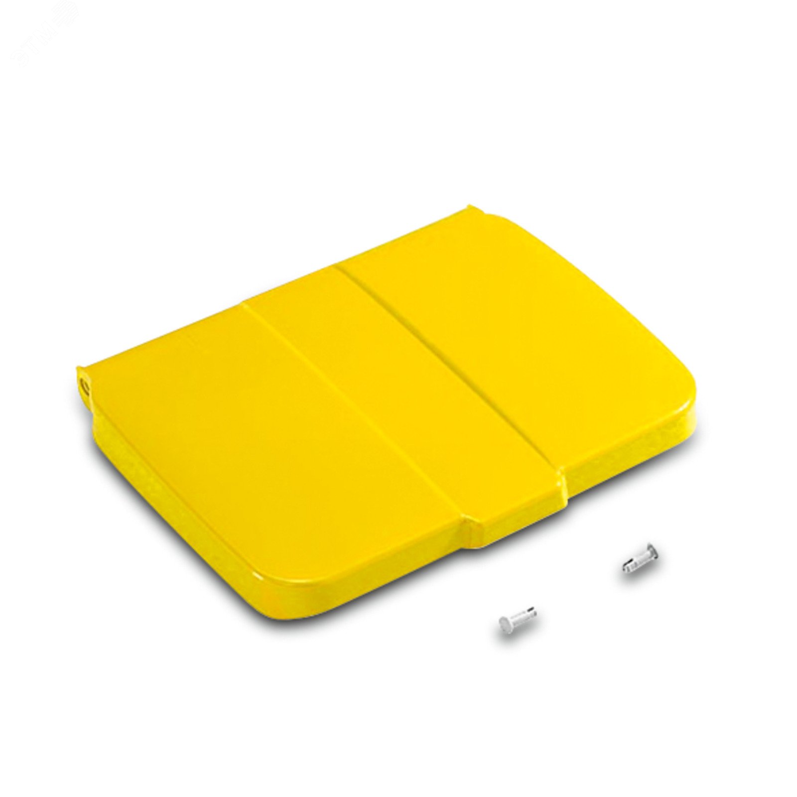 Изображение товара Крышка для тележки желтая Качественный аксессуар для защиты грузов