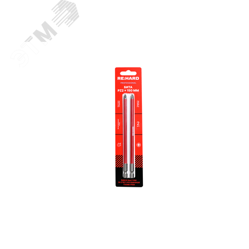 Изображение товара Бита для шуруповерта PZ2х150 мм S2, 2 шт. (упак)