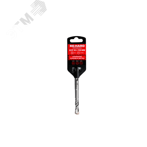 Изображение товара Бур по бетону SDS-PLUS 10х110 мм (шт)