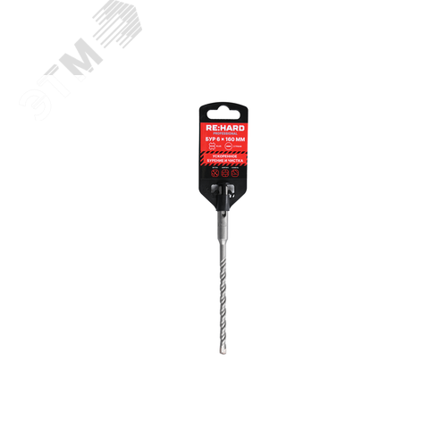 Изображение товара Бур по бетону SDS-PLUS 6x160 мм (шт)