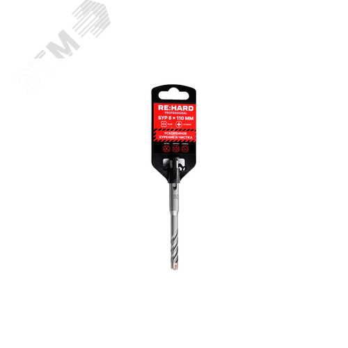 Изображение товара Бур по бетону 4-runner SDS-PLUS 8x110 x-напайка (шт)