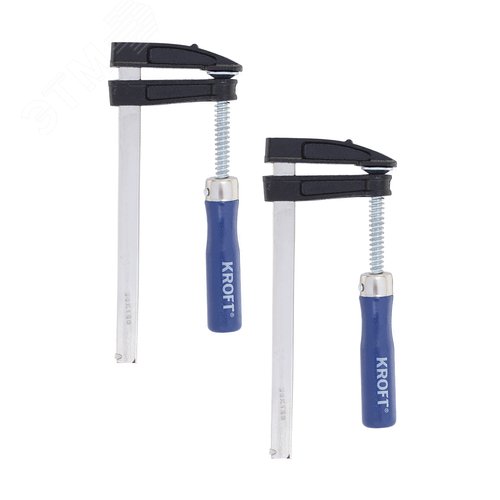 Изображение товара Набор струбцин f-образных 50х150 мм 2 шт (шт)