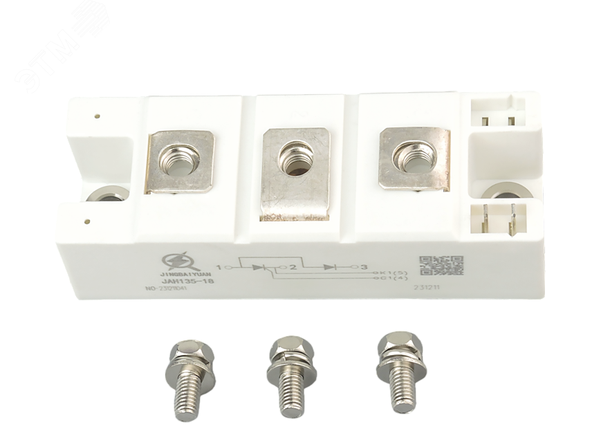 Изображение товара Модуль Тиристорно-диодный 135A 1800V Half bridge Semipack 2 (шт)