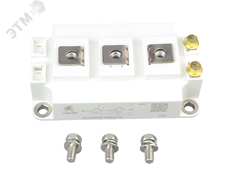 Изображение товара IGBT модуль JGT200HF120G2VH 1200 В 75 А Semitrans промышленный для преобразователей