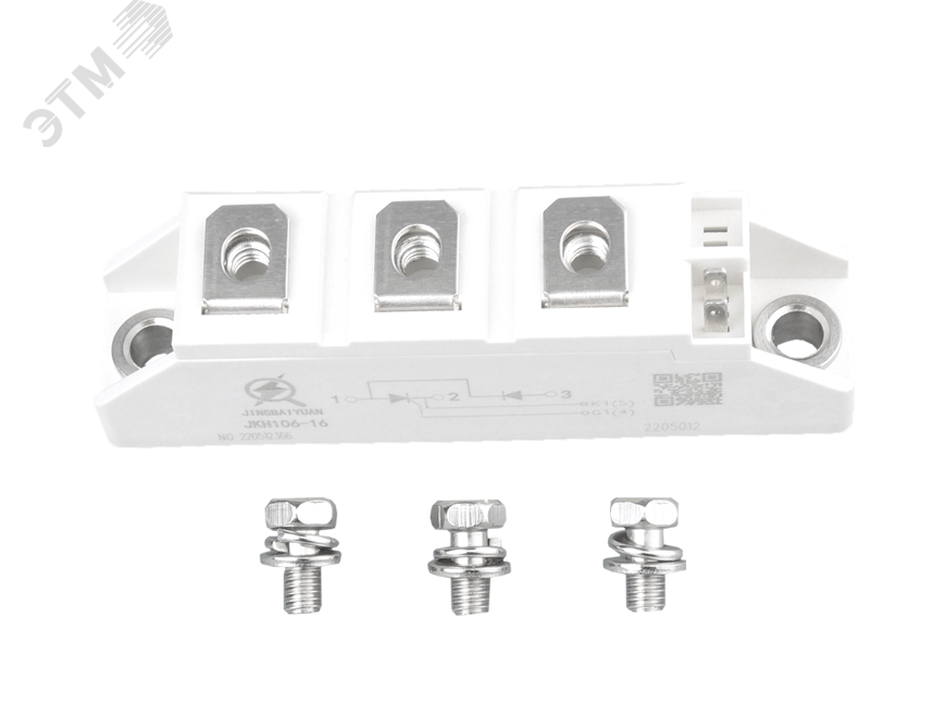 Изображение товара Модуль тиристорно-диодный JKH106-16 промышленный высоконадежный