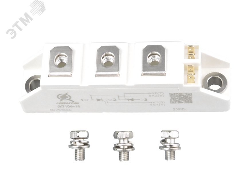 Изображение товара Модуль тиристорный JKT106-16 от JBY для промышленного用途