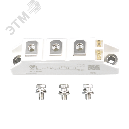 Изображение товара Модуль Тиристорный 110A 1600V JKT106/16 (шт)