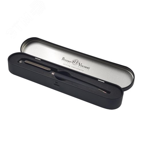 Изображение товара Ручка подарочная шариковая Firenze, корпус черный, 1 мм, футляр, синяя (шт)