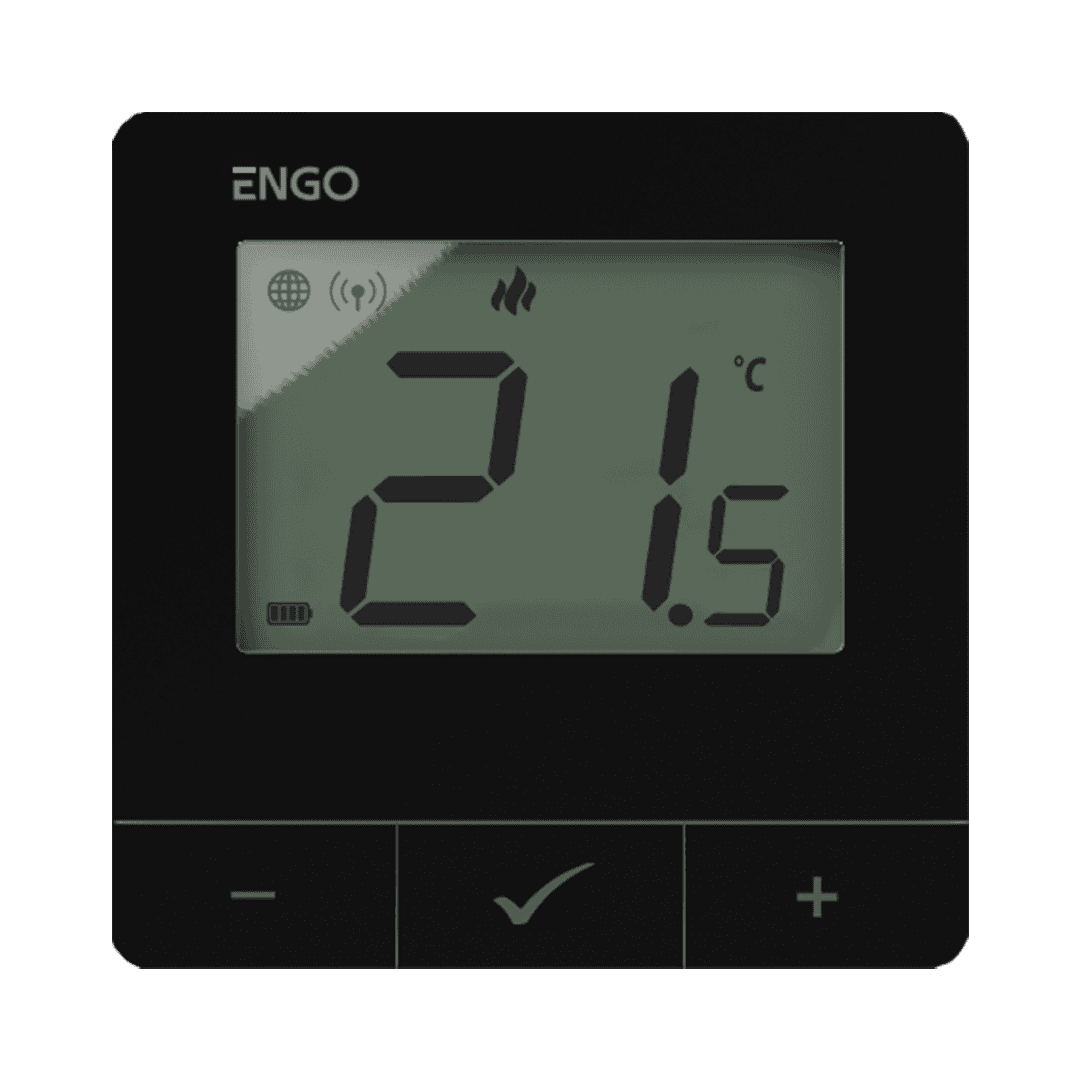 Терморегулятор умный ZigBee/868 МГц, 2хАА, черный