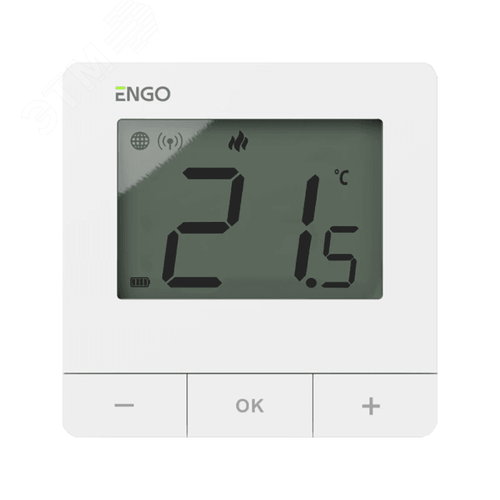 Изображение товара Терморегулятор умный ZigBee/868 МГц, 2хАА, белый (шт)