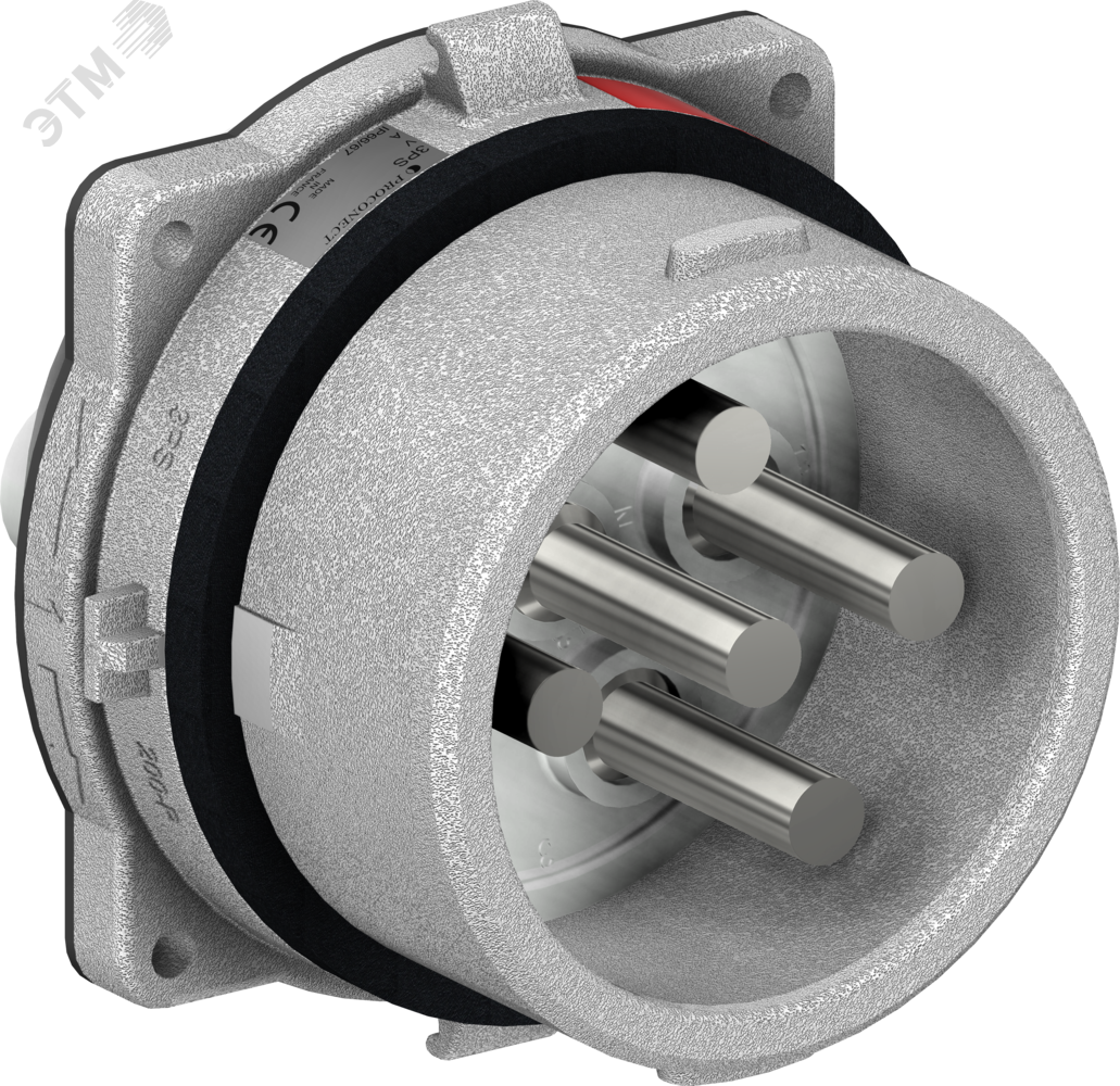 Изображение товара Вилка панельная встраиваемая прямая 250А IP66/67 380-440V от Proconect