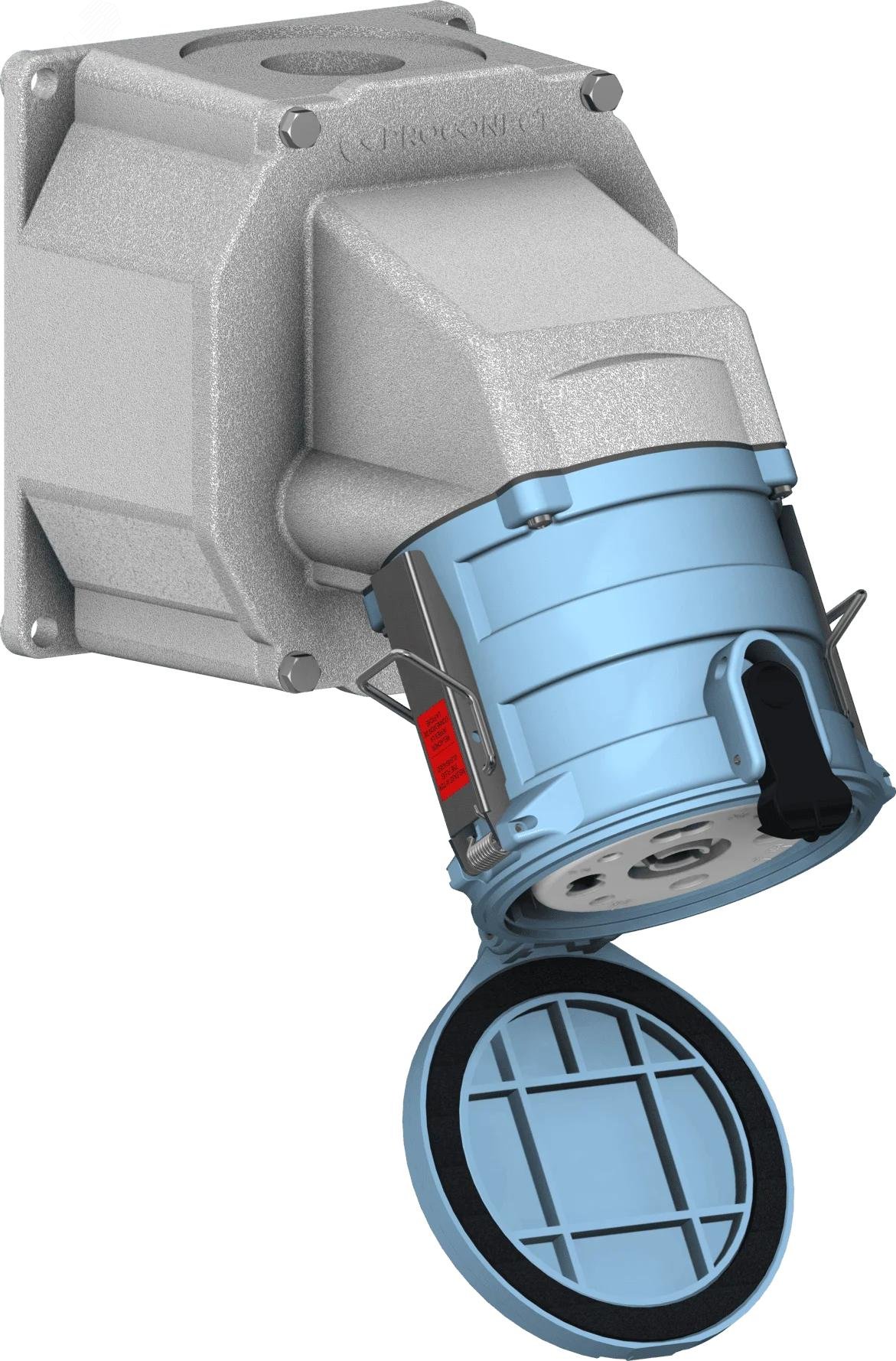 Изображение товара Розетка силовая накладная 150А IP66/67 металлическая для промышленных целей