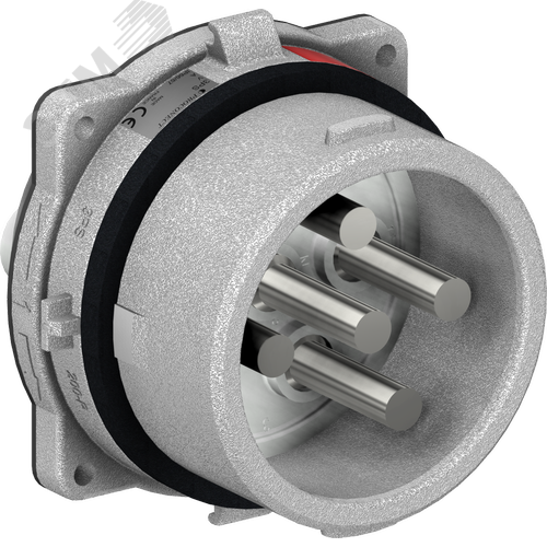 Изображение товара Вилка панельная встраиваемая 250А 3P+E 380-440V IP66/67 (шт)