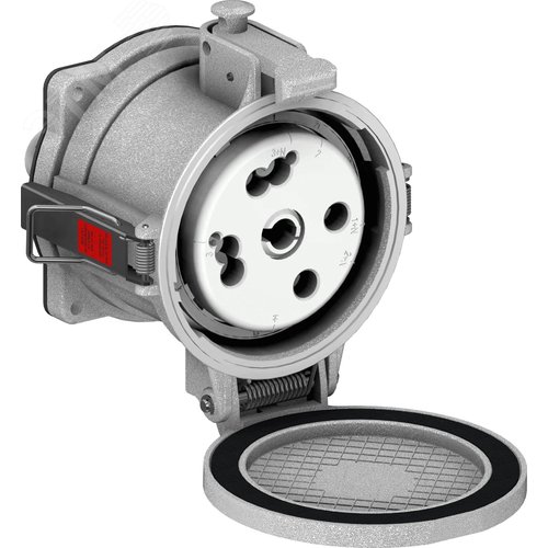 Изображение товара Розетка встраиваемая панельная прямая 250A 3P+E 380-440V IP66/67 (шт)