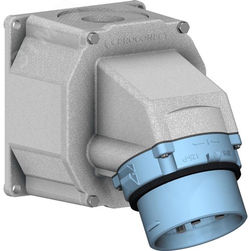 Изображение товара Вилка настенная накладная угловая 150A 3P+E 380V IP66/67 (шт)