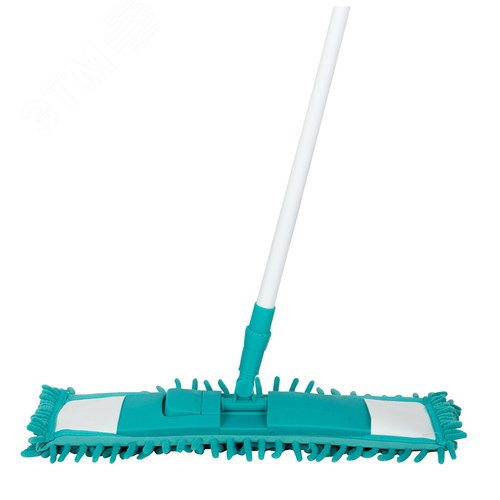 Изображение товара Швабра для пола с насадкой из микрофибры MopM4 «Лапша» бирюзовая (шт)