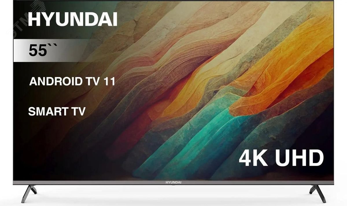 Изображение товара Телевизор Hyundai H-LED55BU7006 55 дюймов 4K Ultra HD Android TV