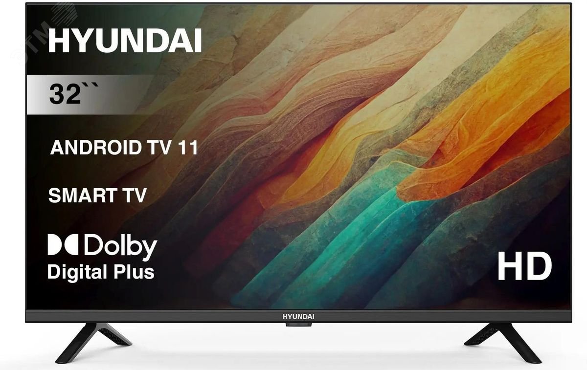 Изображение товара Телевизор Hyundai H-LED32BS5002 32 дюйма LED Android TV с Smart TV