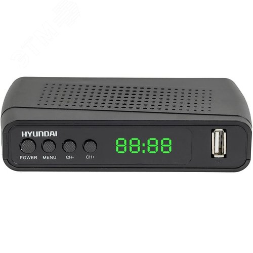 Изображение товара Ресивер DVB-T2, черный (шт)