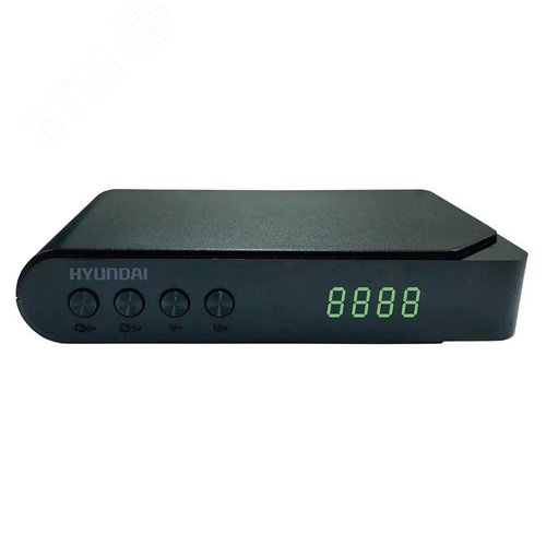 Изображение товара Ресивер DVB-T2, черный (шт)