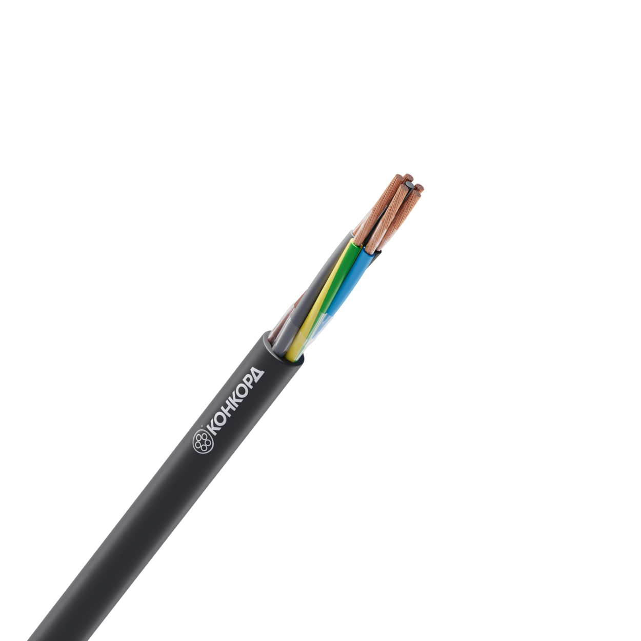Кабель силовой КГ-ХЛ 5х6(N,PE) 220/380-3