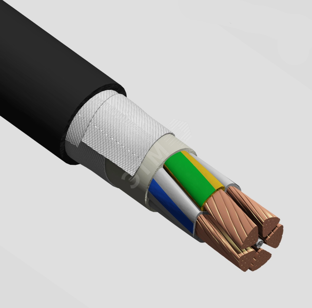 Кабель силовой ПвПГнг(А)-HF 5х120мс(N, PE) - 1 ТРТС Конкорд